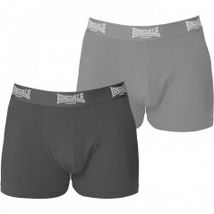 Lonsdale 2 Pack Trunk Mens Grey