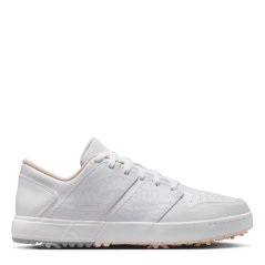 Air Jordan Nike Jordan Retro 1 G Golf Shoes White/Wsh Coral