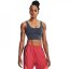 Under Armour Armour Meridian Fitted Crop Tank Womens Grey