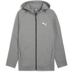 Puma Full-Zip Hoodie DK Grey Heather