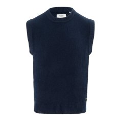Firetrap Crew Neck Sleeveless Sweater Vest Men Navy