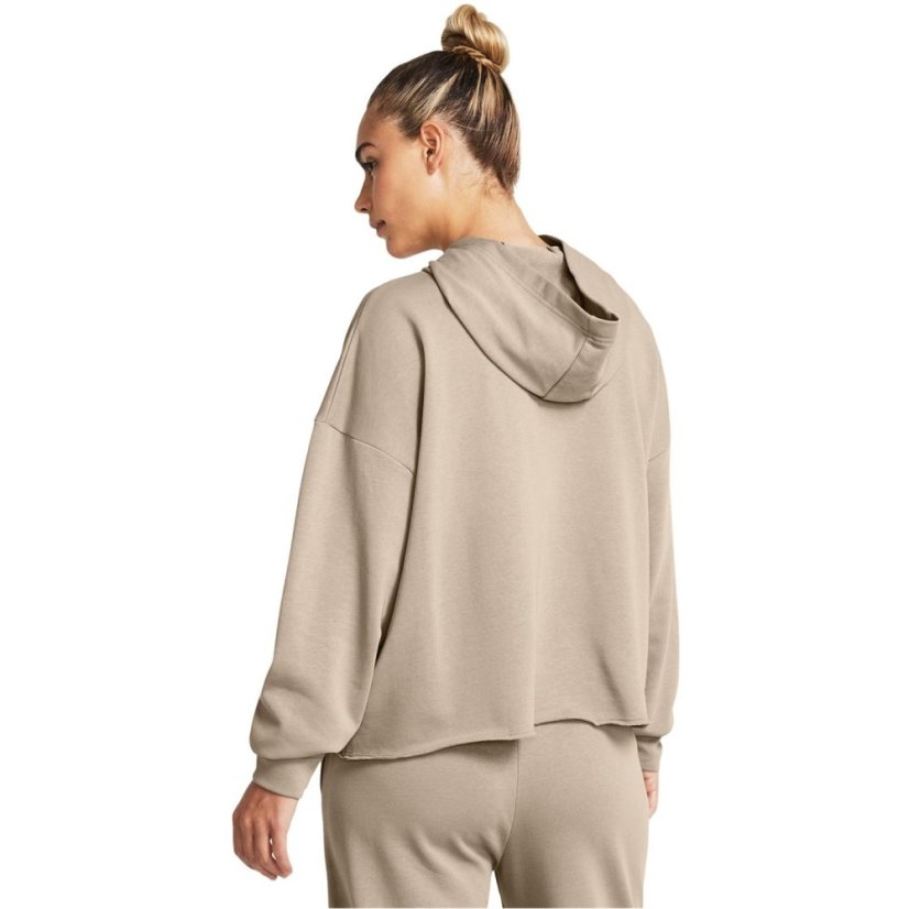 Under Armour Women's Rival Terry Os Performance Hoodie Brown