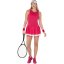 Asics Match Dress Womens Bright Rose