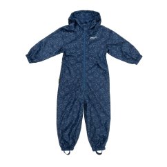 Gelert Unisex Kids' All-Weather Waterproof Windproof Hooded Long Sleeve Waterproof Jacket Navy