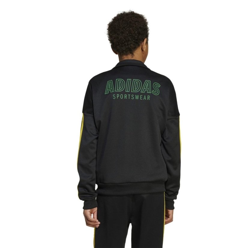 adidas House of Tiro Track Top Juniors Black