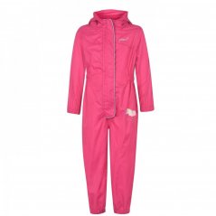 Gelert Waterproof Suit Infants Pink