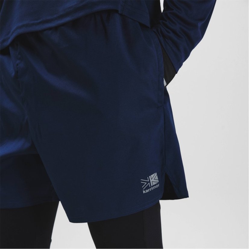 Karrimor Run 5 Inch pánske šortky Navy