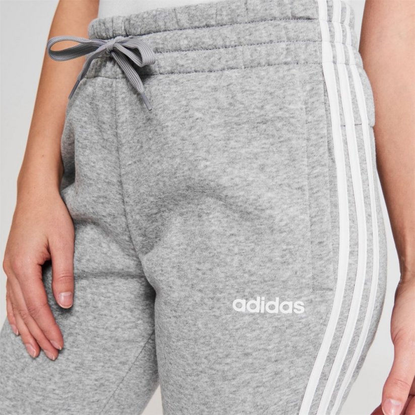 adidas Womens 3-Stripes Pants Slim Med Grey