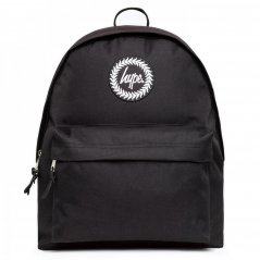 Hype Badge Backpack Black