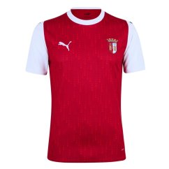 Puma S.C. Braga Home Shirt 2024 2025 Adults Red