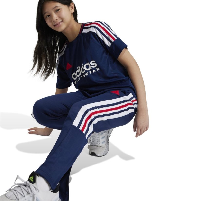 adidas House of Tiro Nations Pack Jogging Bottoms Juniors Navy