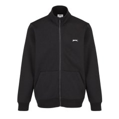 Slazenger Full Zipped Jacket Mens Black