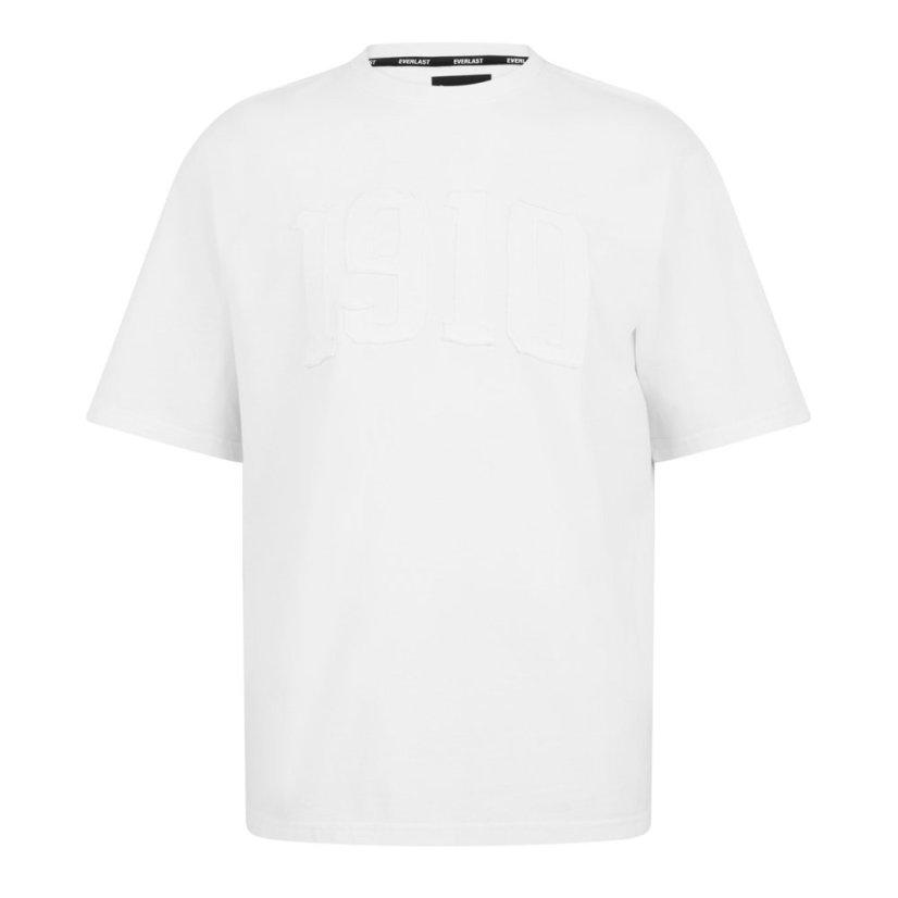 Everlast Men's Regular Fit Short-Sleeve T-Shirt White