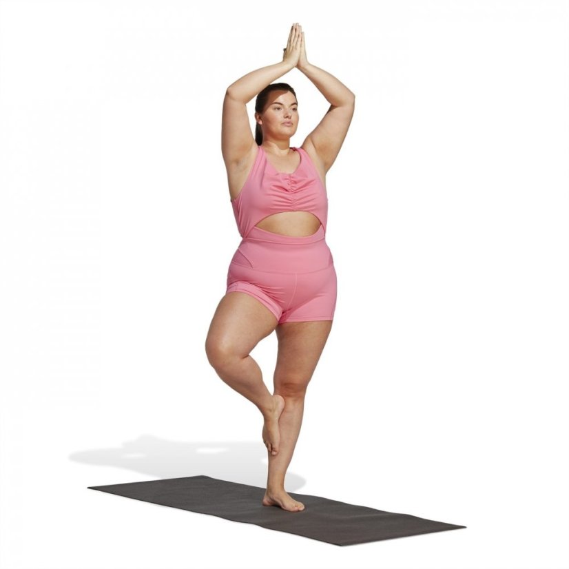 adidas Collective Power Plus Size Leotard Womens pink fusion