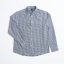 Fabric Classic Poplin Long Sleeve Shirt Nvy Gingham