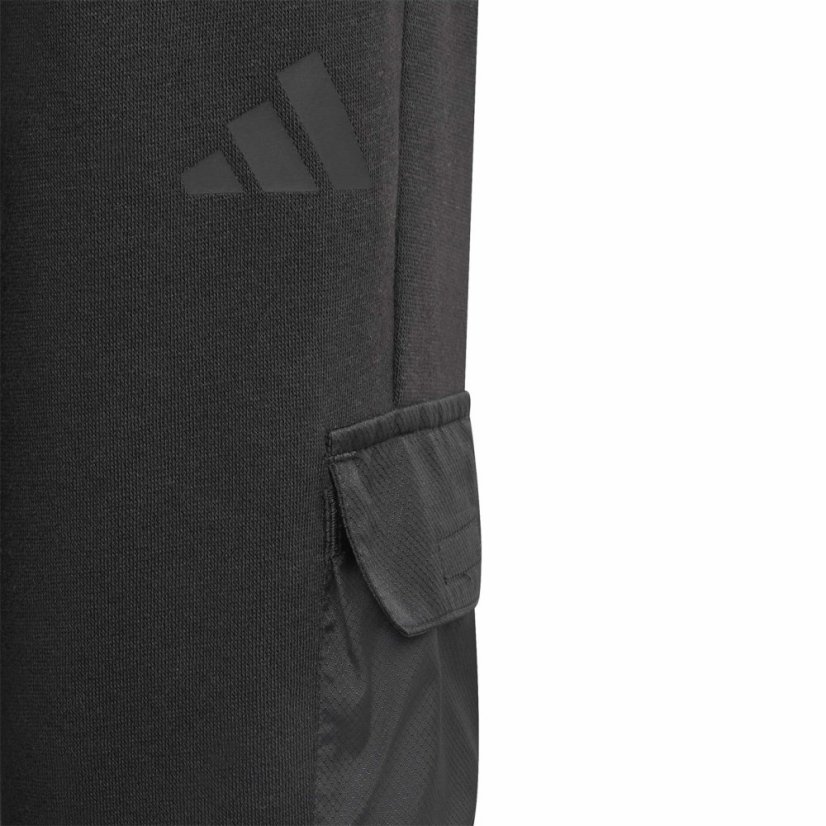 adidas Little Kids Utility Cargo Joggers Black