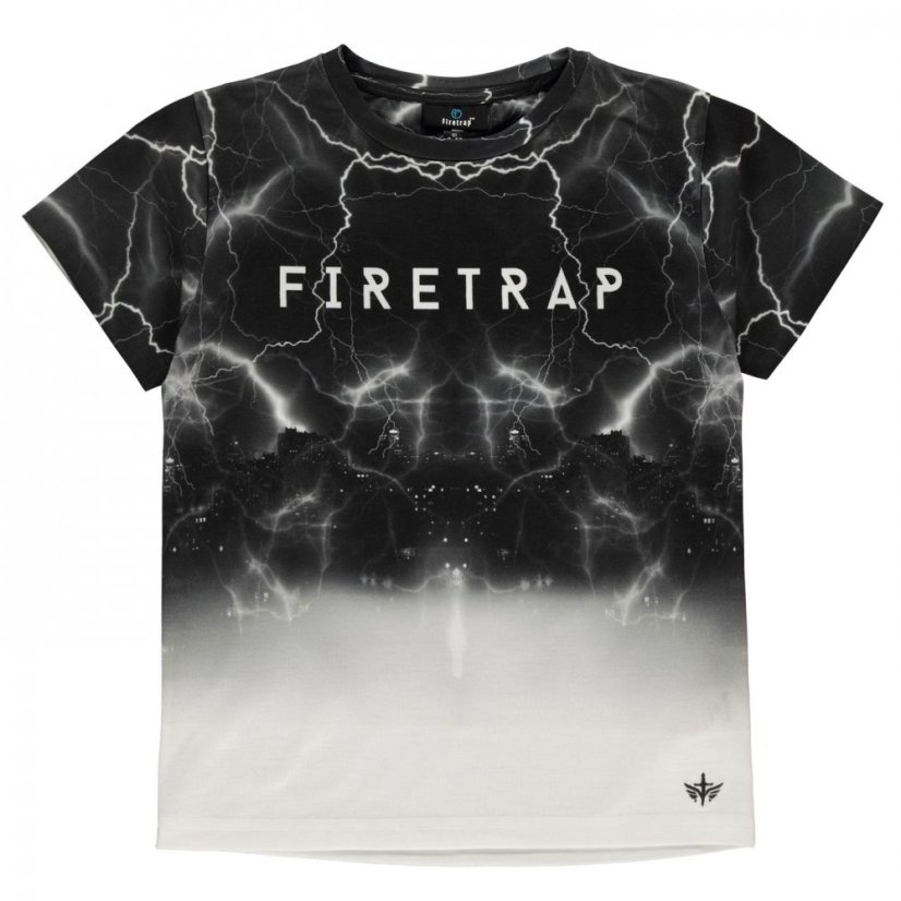 Firetrap Sub T Shirt Junior Boys Lightening