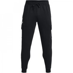 Under Armour Rival Fleece Cargo Jogger Black/White