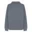 Bench Mens Collar Detail quarter zip sweatshirt Steel Grey