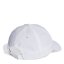 adidas Metal Badge Baseball Cap White