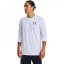 Under Armour Logo Chest Top White
