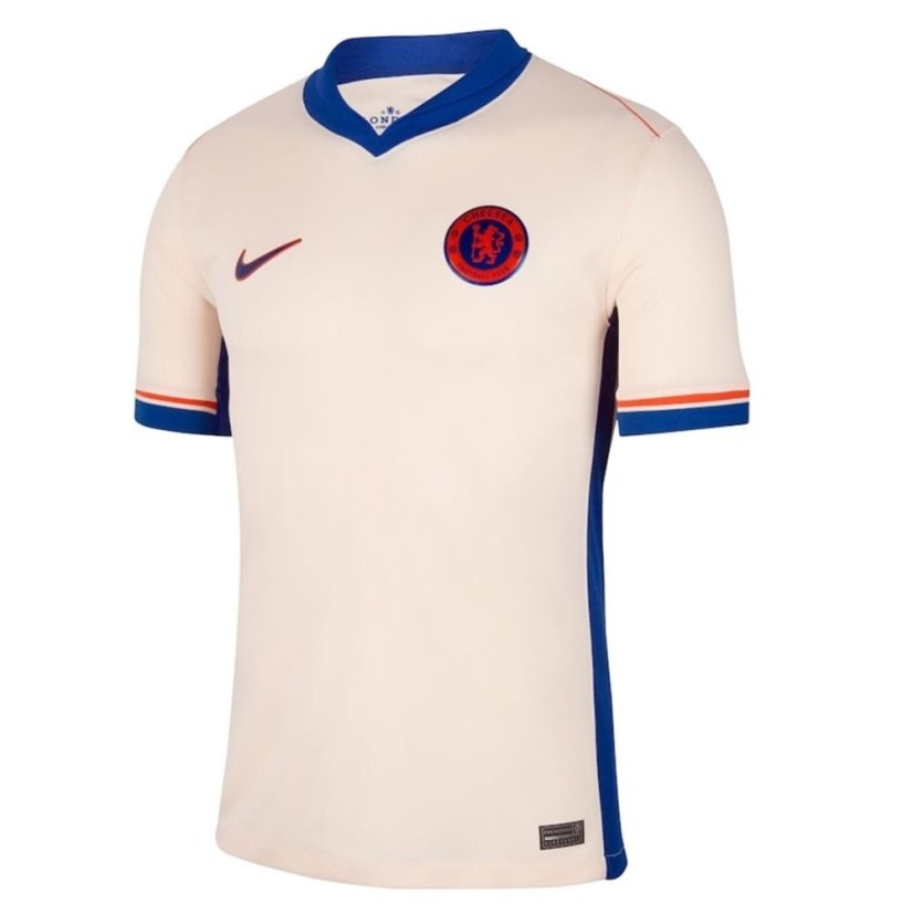 Nike Chelsea Away Shirt 2024 2025 Juniors Cream/Orange