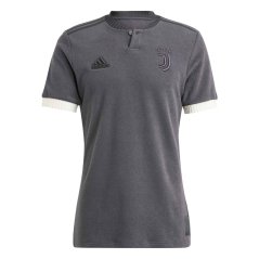 adidas Juventus Lifestyler Third Shirt 2023 2024 Adults Grey