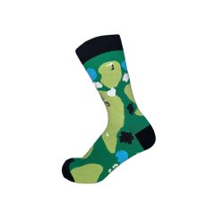 Star Mens Novelty Crew Socks Golf