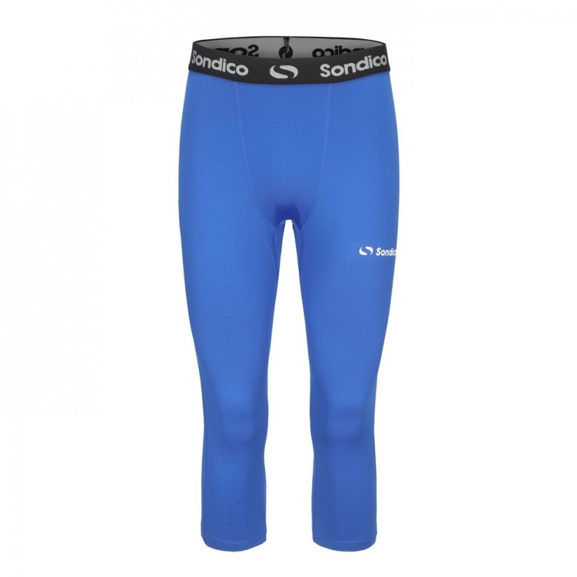 Sondico Core Three Quarter Base Layer Tights Mens Royal