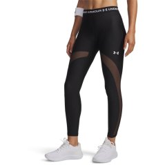 Under Armour Womens HeatGear® Mesh Performance Gym Legging Black