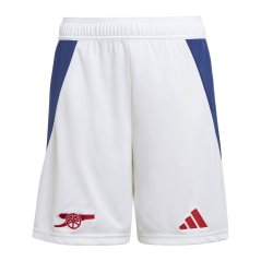 adidas Arsenal Home Shorts 2024 2025 Juniors White