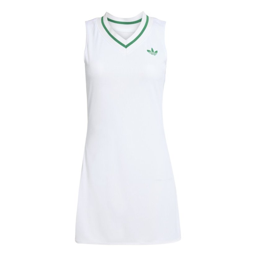 adidas Wimbledon Tennis Dress Womens White