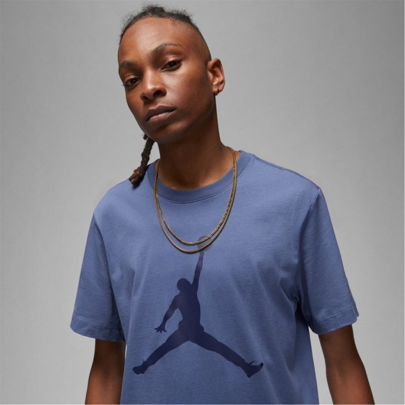 Air Jordan Big Logo pánske tričko Diffused Blue
