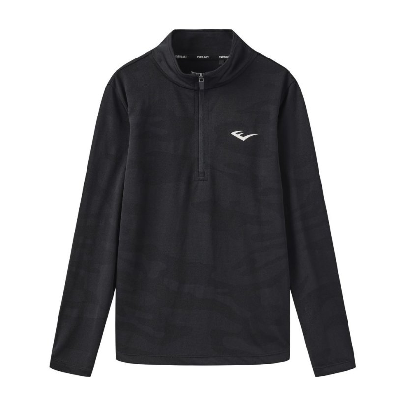 Everlast Flex 1/4 Zip Junior Black