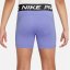 Nike Pro Shorts Junior Girls Light Thistle