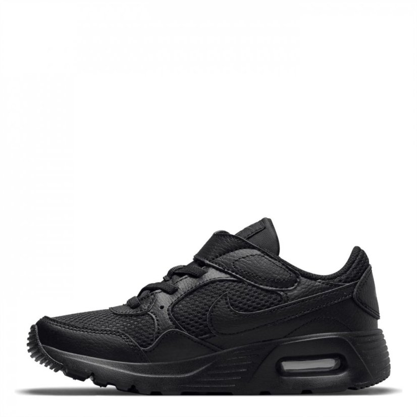 Nike Air Max SC Little Kids' Shoe Triple Black