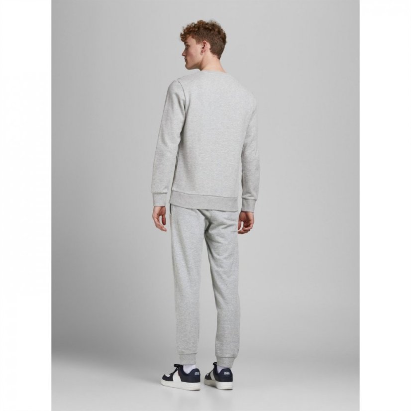 Jack and Jones Gordon Shark Jogging Bottoms Light Grey