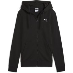 Puma Women's Single Cat Full-Zip Hoodie Black