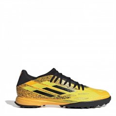 adidas X Speedportal Messi.3 Astro Turf Football Boots Gold/Black