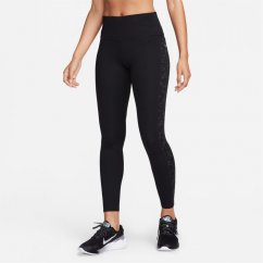 Nike Fast Women's Mid-Rise 7/8 Legging Black/Silver
