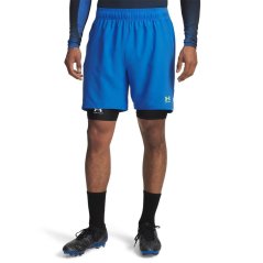 Under Armour Challenger Pro pánske šortky Blue/Yellow