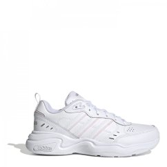 adidas Low Trainers White/Pink