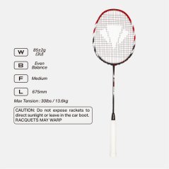 Carlton Aero Boom Badminton Racket Red/Black