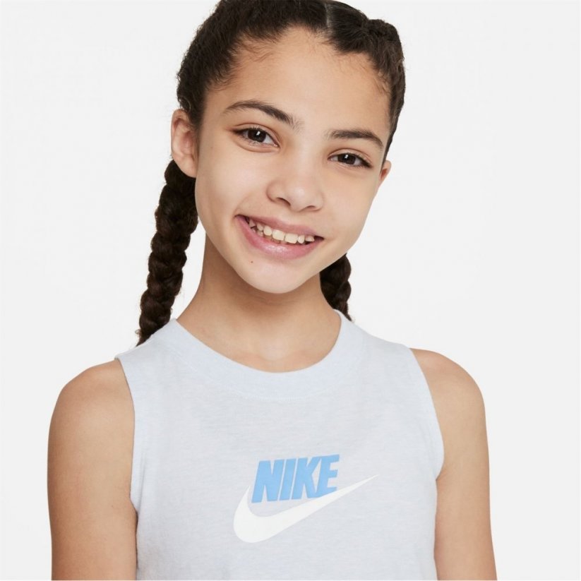 Nike NSW Jersey Tank Top Junior Girls Football Grey