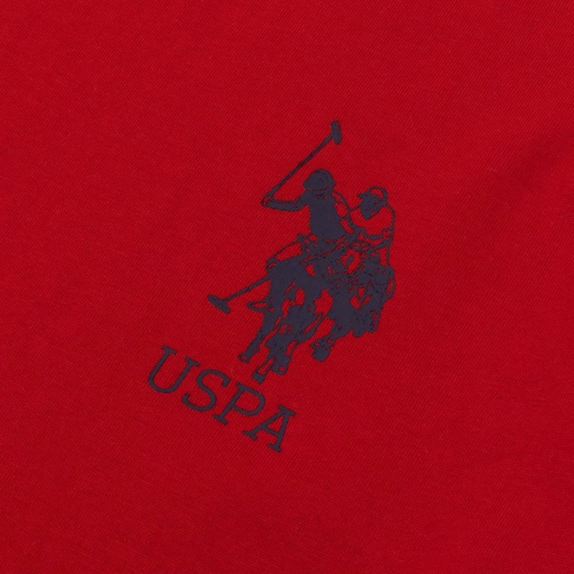 US Polo Assn US Polo Assn T-Shirt Junior Boys Tango Red 668