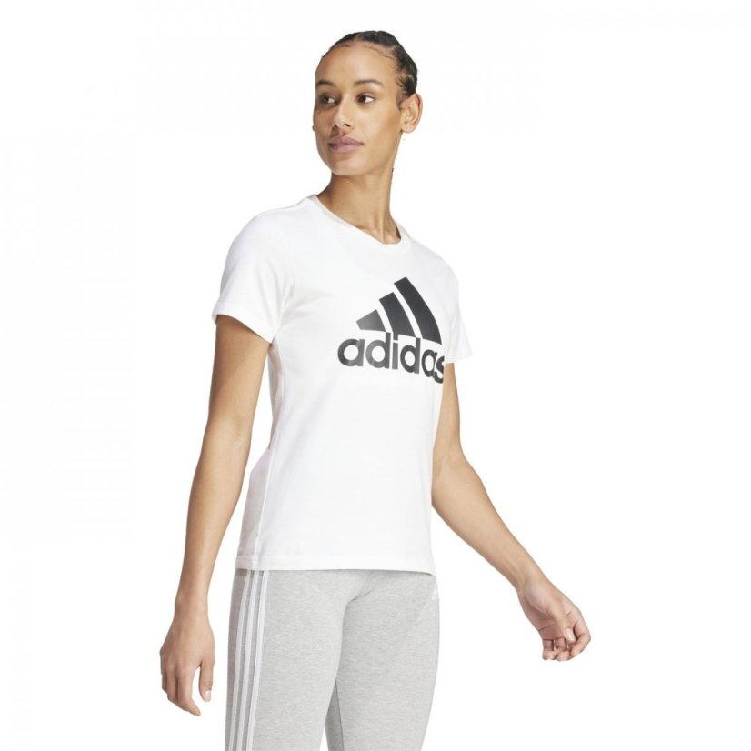 adidas QT dámske tričko BOS White Slim