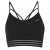 USA Pro UP Seamless Adjustable Sports Bra Black