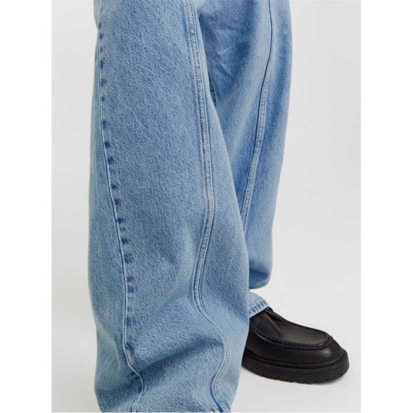 Jack and Jones Men's Ron Straight Leg Jeans Blue Denim