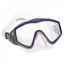 Gul Snorkeling Set - Tempered Glass Diving Mask & Splash-Proof Snorkel Purple