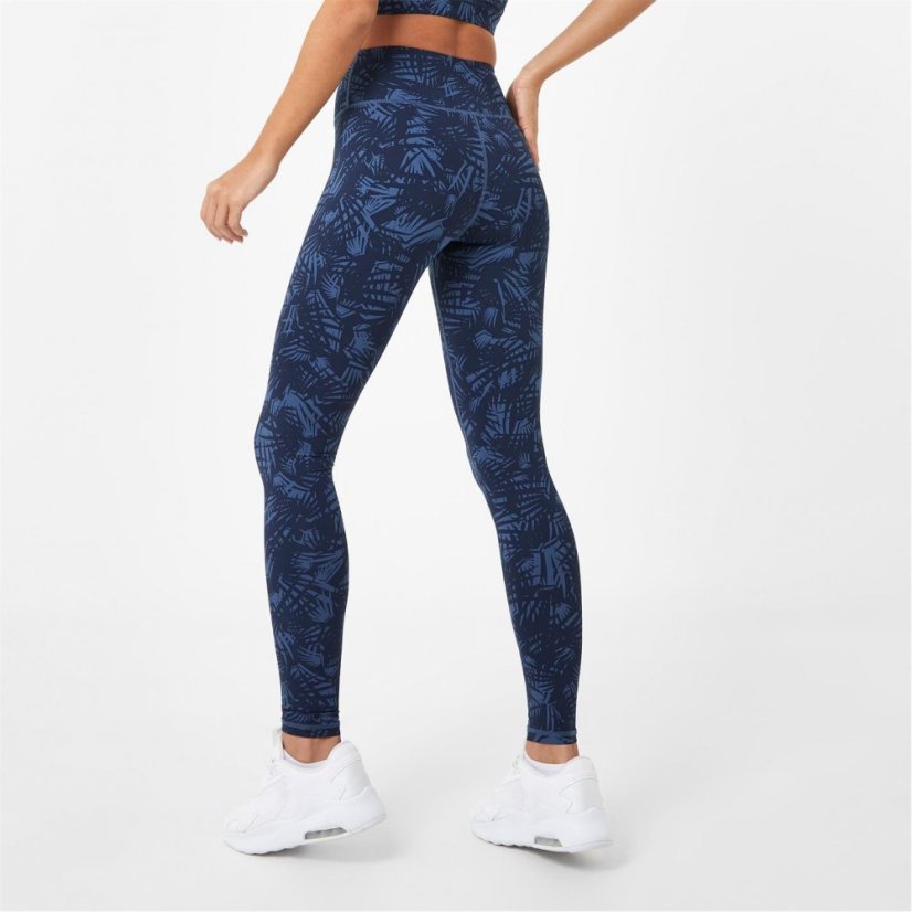 USA Pro Core High Rise Leggings Navy Wing Print